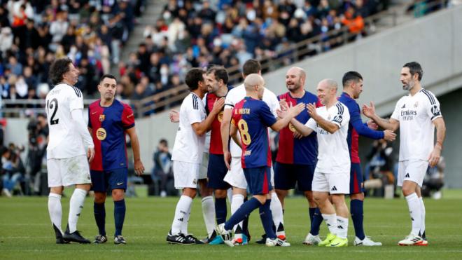 El Clásico de Leyendas disputado en Japón (Foto: EFE)