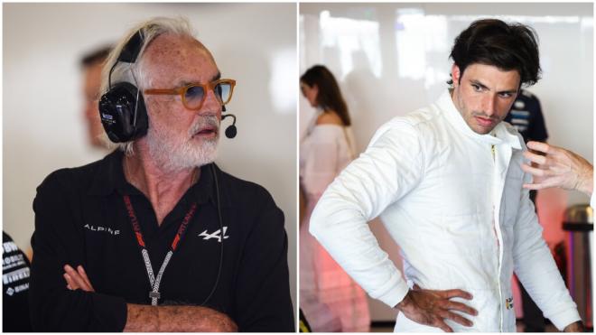 Flavio Briatore y Carlos Sainz (Fotomontaje con imágenes de Europa Press9