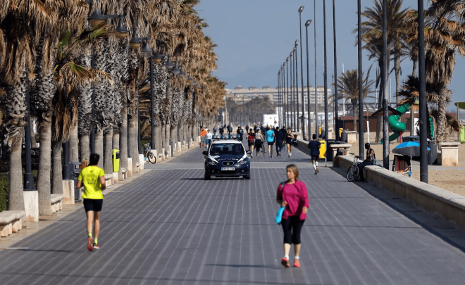 Paseo Marítimo de Valencia