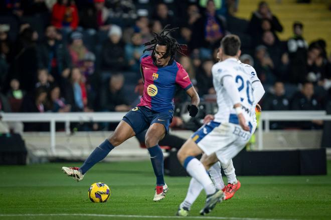 El Barcelona de Hansi Flick sumó su carta derrota en LALIGA EA SPORTS ante el Leganés (foto: Cordon Press).