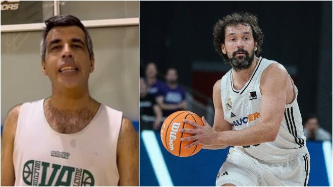 Roberto Chinchilla (izquierda) y Sergio Llull (derecha) (Fuente: Valcude y Cordon Press)