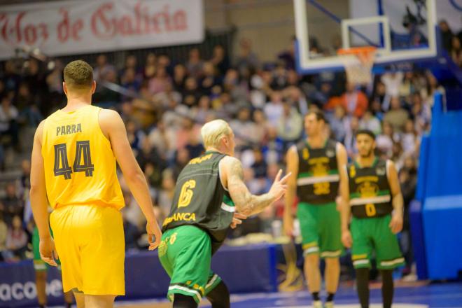 Janis Timma, en un partido del Obradoiro (FOTO: Cordón Press).