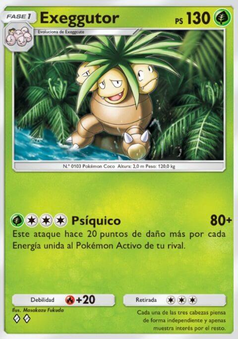 El combo de Exeggutor con Serperior puede ser extremadamente poderoso.