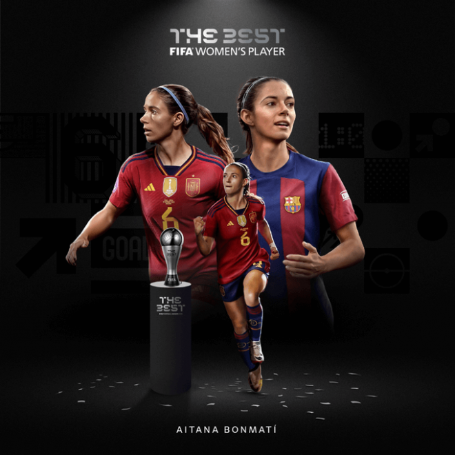 Aitana Bonmatí, Premio The Best 2024 (FIFA)