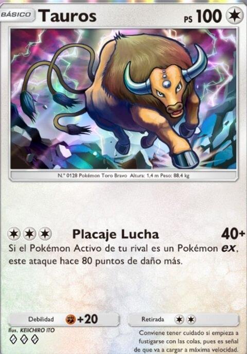 Tauros será el mejor iniciador antes pokémon EX en las próximas semanas.