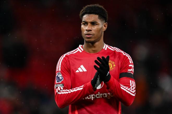 Marcus Rashford con el Manchester United (Foto: Cordon Press).