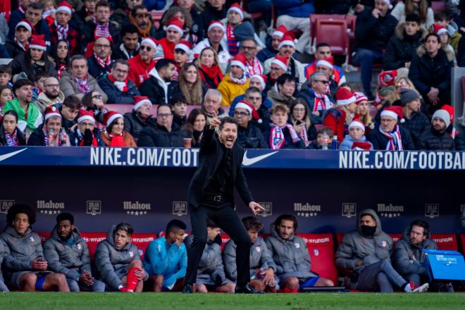 Simeone en el Metropolitano (Cordon Press)