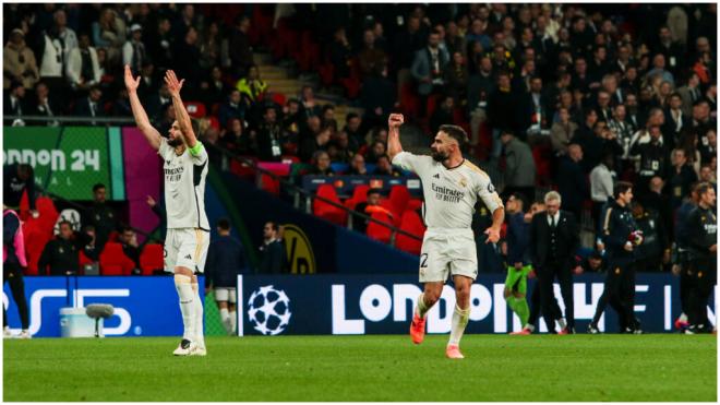 Dani Carvajal deshizo el empate a 26 títulos con Nacho Fernández (foto: Cordon Press).