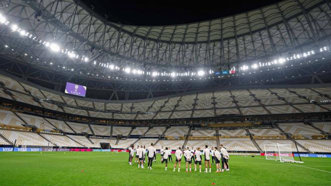 El Real Madrid entrenando en Lusail (Real Madrid)