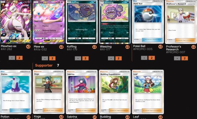 El riesgo de apostar por algo diferente recupera a Weezing además de las nuevas cartas.