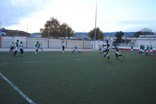 Partido de flag football.