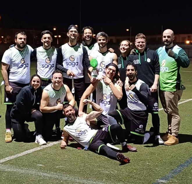 Aljarafe Saga Harriers, campeón de Copa de Andalucía de Flag Football.