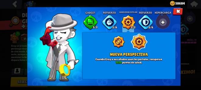 La habilidad estelar de curación de Gray recibe una mejora en Brawl Stars