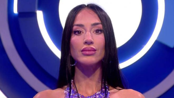 Aurah Ruiz en el confesionario de la casa de Gran Hermano (Telecinco)