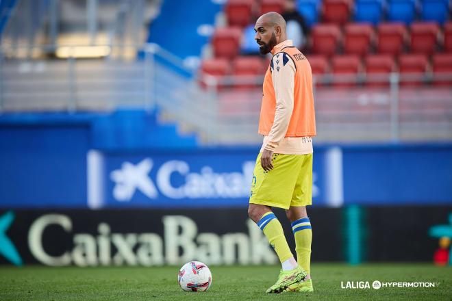 Fali Giménez, en un partido del Cádiz CF (Foto: LALIGA).