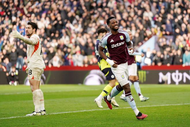 John Duran celebrando un gol contra el Manchester City (Foto: Cordon Press).