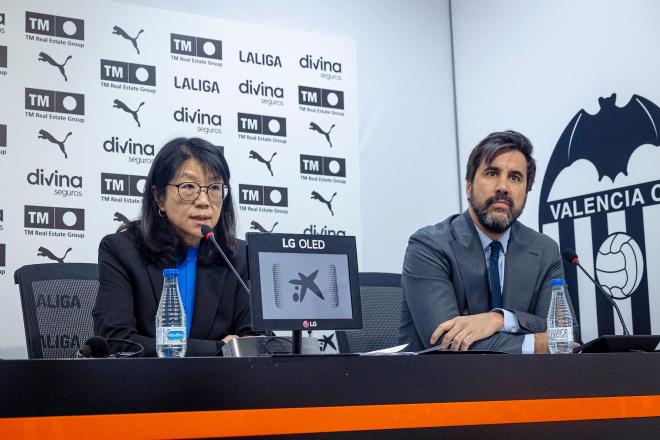 Layhoon Chan en rueda de prensa hablaron del futuro de Baraja sin nombrar, claro está, a Quique Sánchez Flores