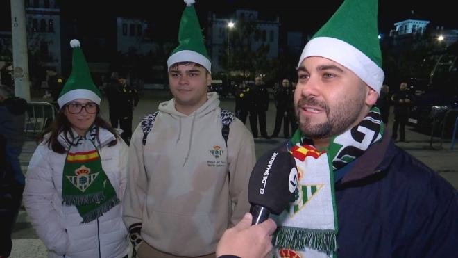 La afición del Betis le pone nota al 2024 y pide fichajes como regalo de Navidad