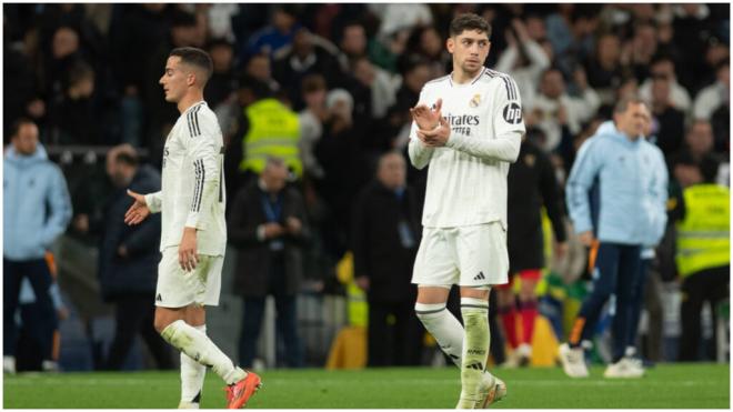 Fede Valverde, durante el Real Madrid - Sevilla (foto: Cordon Press).