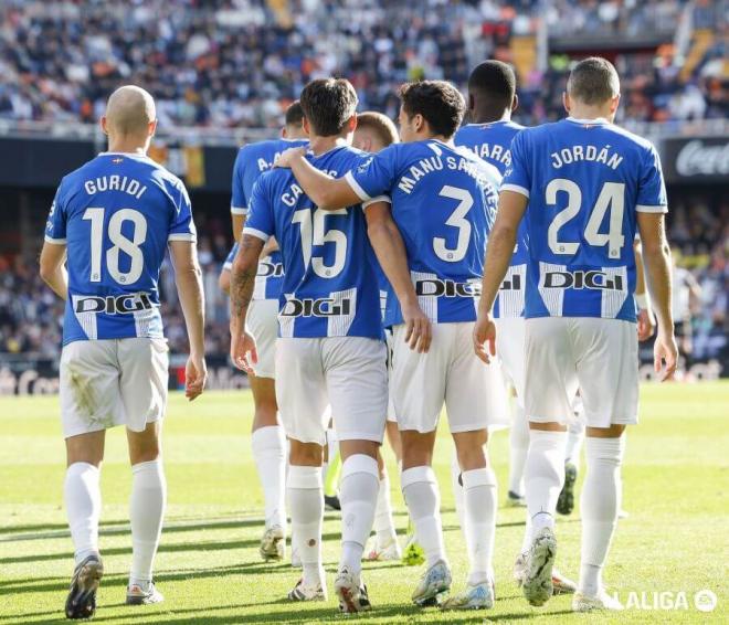 Gol de Carlos Martín (Foto: LALIGA).