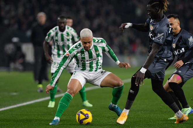 Vitor Roque, contra el Rayo (Foto: Kiko Hurtado)