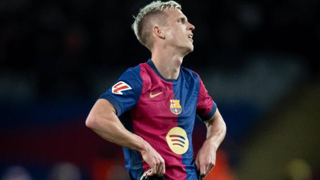 Dani Olmo ante el Atlético (Cordon Press)