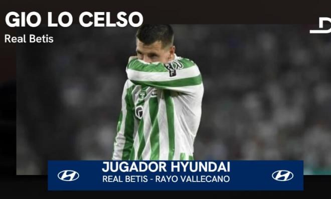 Giovani Lo Celso, jugador del Betis.