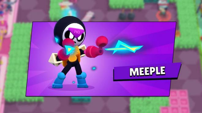 El nuevo brawler gratis de Brawl Stars, Meeple