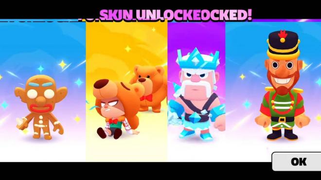 Las skins navideñas gratis de Squad Busters