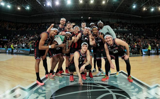 El Surne Bilbao Basket ha celebrado en Miribilla sus 300 victorias (Foto: ACB Photo).