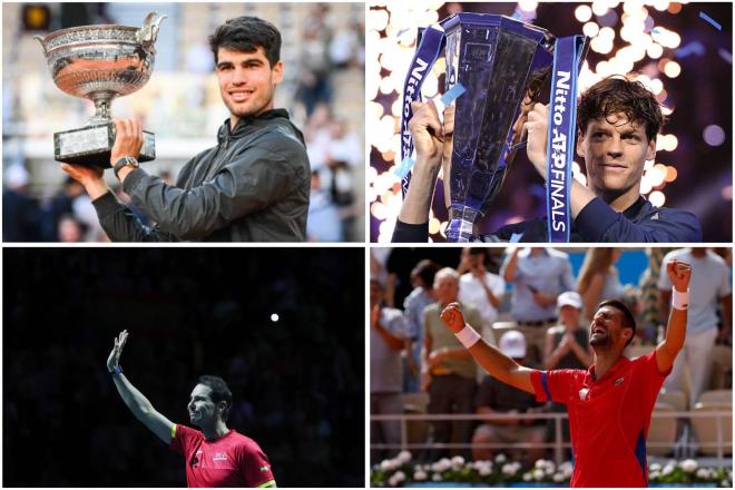 Los mejores momentos del tenis en 2024.