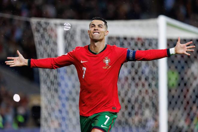 Cristiano Ronaldo con la selección portuguesa (Cordon Press)