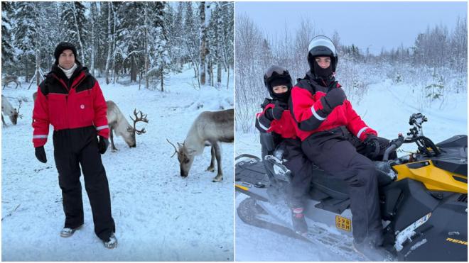 Cristiano Ronaldo y su viaje a Laponia con Georgina Rodríguez y sus hijos (@cristiano)