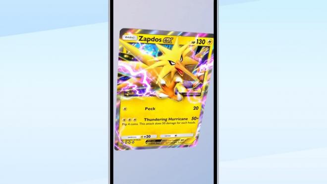 La carta de Zapdos EX, integrada en el nuevo evento de las elecciones mágicas.