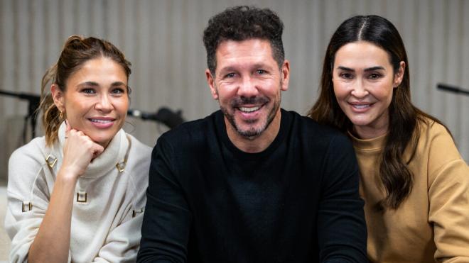 Simeone y Carla en el podcast de Vicky Martín Berrocal (Podium Podcast)