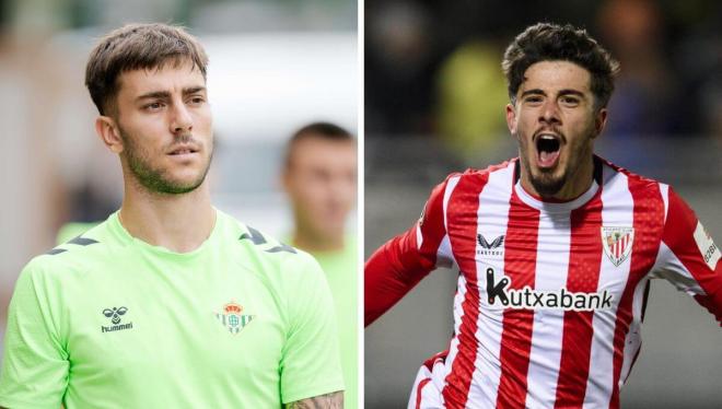 Iker Losada y Nico Serrano, con Betis y Athletic.