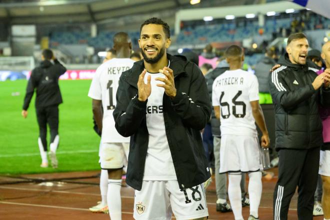 Juninho Vieira, celebrando una victoria con el Qarabag (Foto: Cordon Press).