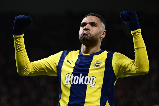 Youssef En-Nesyri celebra un gol con el Fenerbahce (Foto: Europa Press).