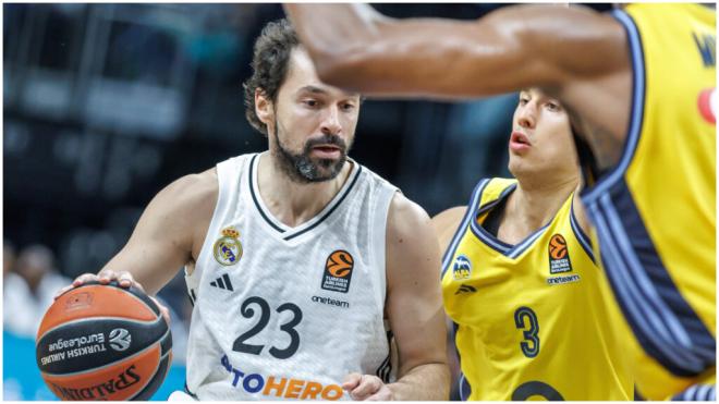 Sergio Llull en un partido frente al Alba Berlín. (Fuente: Cordon Press)