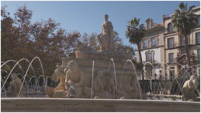 La fuente de la Puerta de Jeréz.