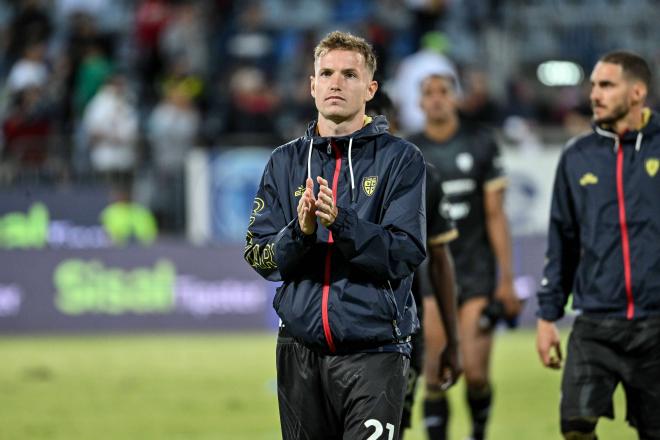 Jakub Jankto, tras un partido del Cagliari (Foto: Cordon Press).