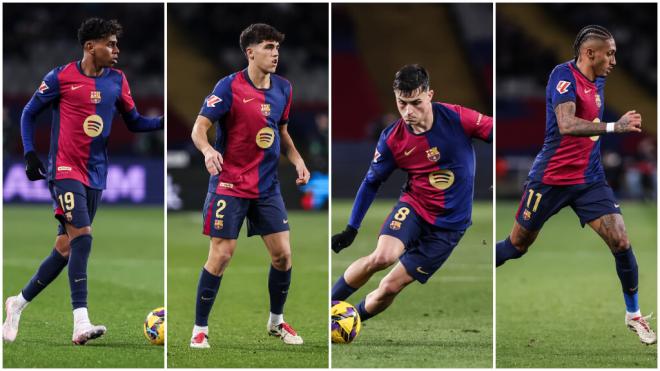 Los 4 jugadores más revalorizados en el mercado del FC Bracelona. (Fuente: Europa Press)