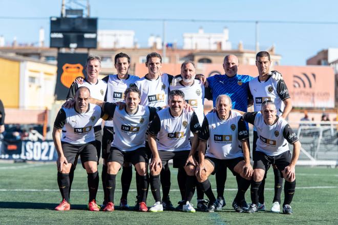 Leyendas del Valencia CF contra la DANA