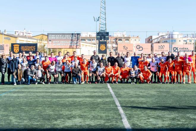 Leyendas del Valencia CF contra la DANA