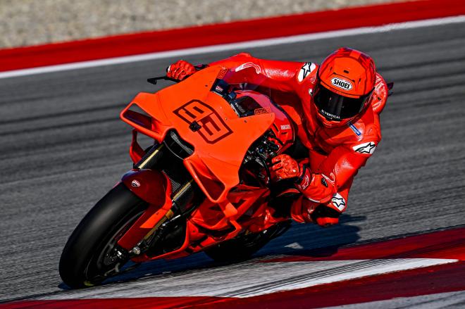 Marc Márquez, en el único test con Ducati hasta la fecha (Cordon Press)