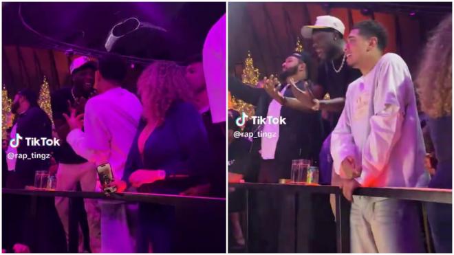 Alphonso Davies, de fiesta con Jude Bellingham (TikTok)