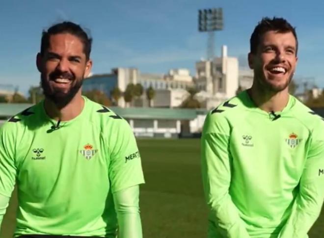 Isco Alarcón y Giovani Lo Celso, jugadores del Real Betis.