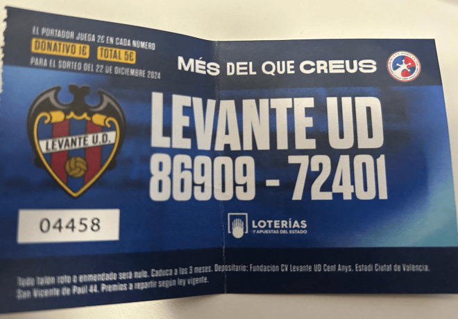 Lotería del Levante UD