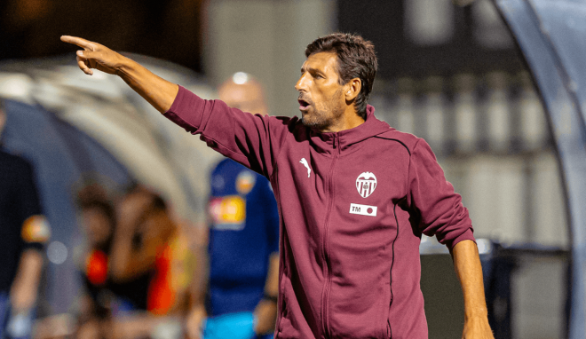 Angulo, técnico del VCF Mestalla