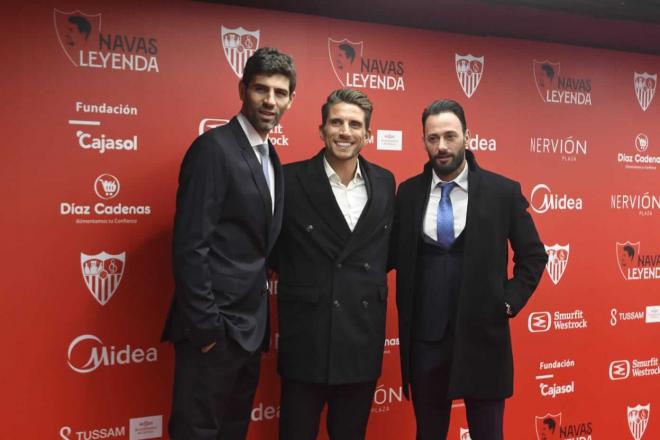 Fazio, Carriço y Beto (Foto: Kiko Hurtado)